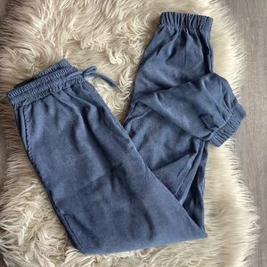 🌼BOGO🌼Shein navy blue corduroy lounge sweat pants  medium